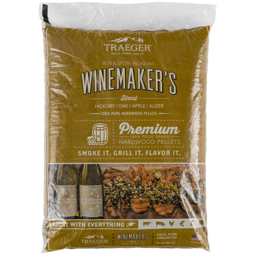 Traeger Grills Winemaker's Blend Wood Pellets