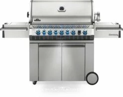 Napoleon Grills Prestige PRO 665 RSIB With Infrared Side And Rear Burners , Natural Gas, Stainless Steel