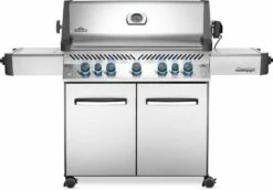 Napoleon Grills Prestige 665 RSIB With Infrared Side And Rear Burners , Natural Gas, Stainless Steel