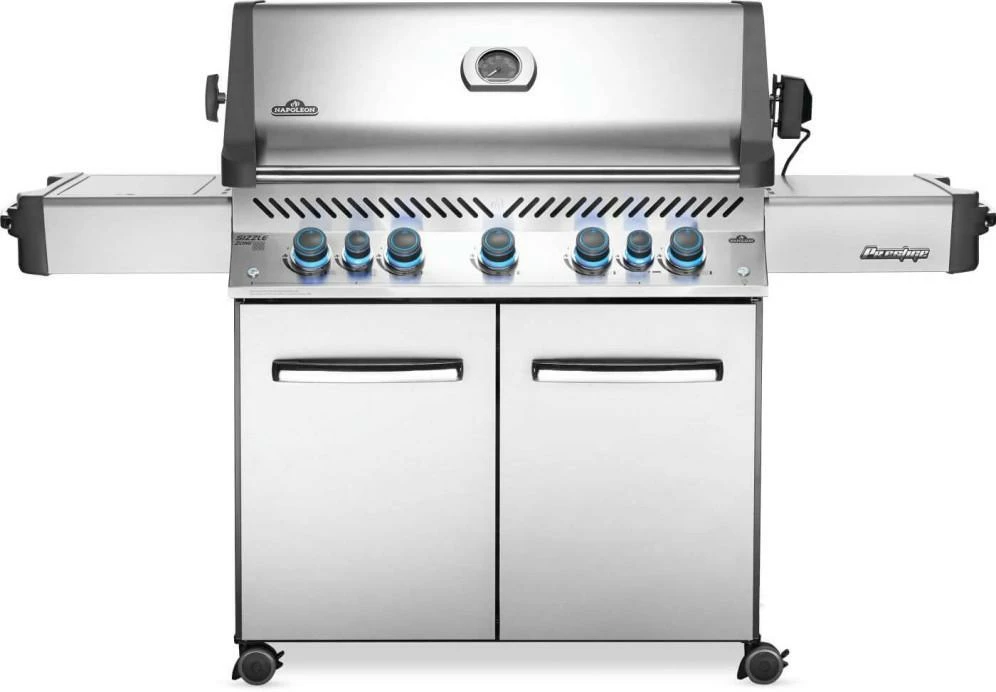 Napoleon Grills Prestige 665 RSIB With Infrared Side And Rear Burners , Propane, Stainless Steel
