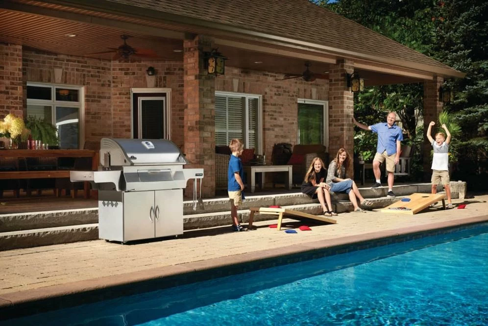 Napoleon Grills Charcoal Professional Cart Grill , Charcoal, Stainless Steel - Image 4