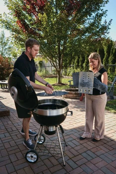 Napoleon Grills PRO Charcoal Black Kettle Grill , Charcoal, Black - Image 5
