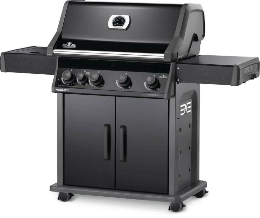 Napoleon Grills Rogue XT 525 SIB With Infrared Side Burner , Natural Gas, Black - Image 2