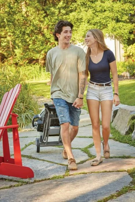 Napoleon Grills TravelQ PRO285X With Scissor Cart , Propane, Black - Image 5