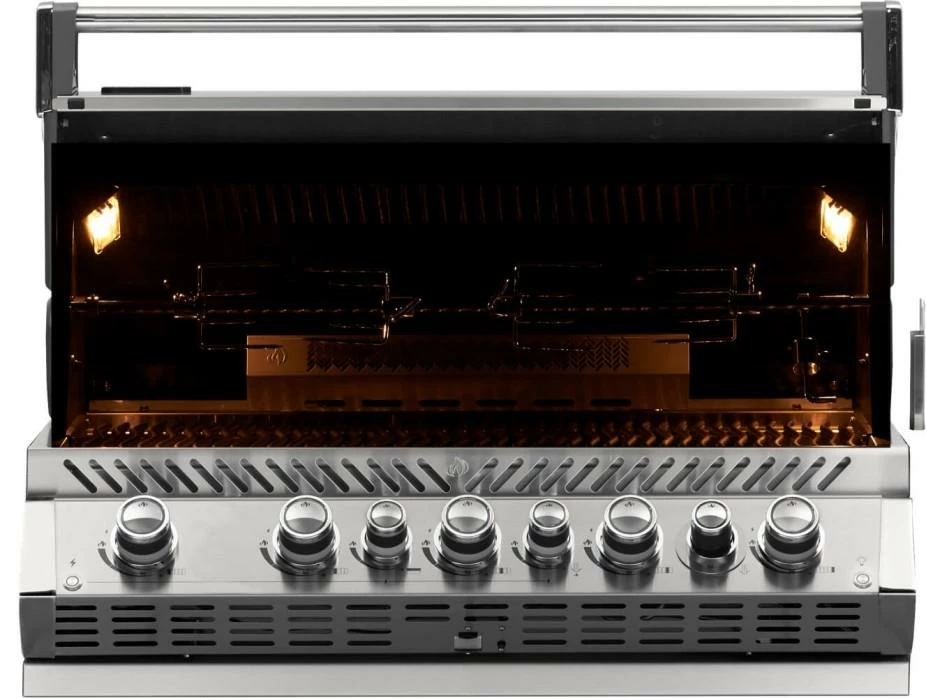 Napoleon Grills Built-in Prestige PRO 665 RB With Infrared Rear Burner , Natural Gas, Stainless Steel - Image 2