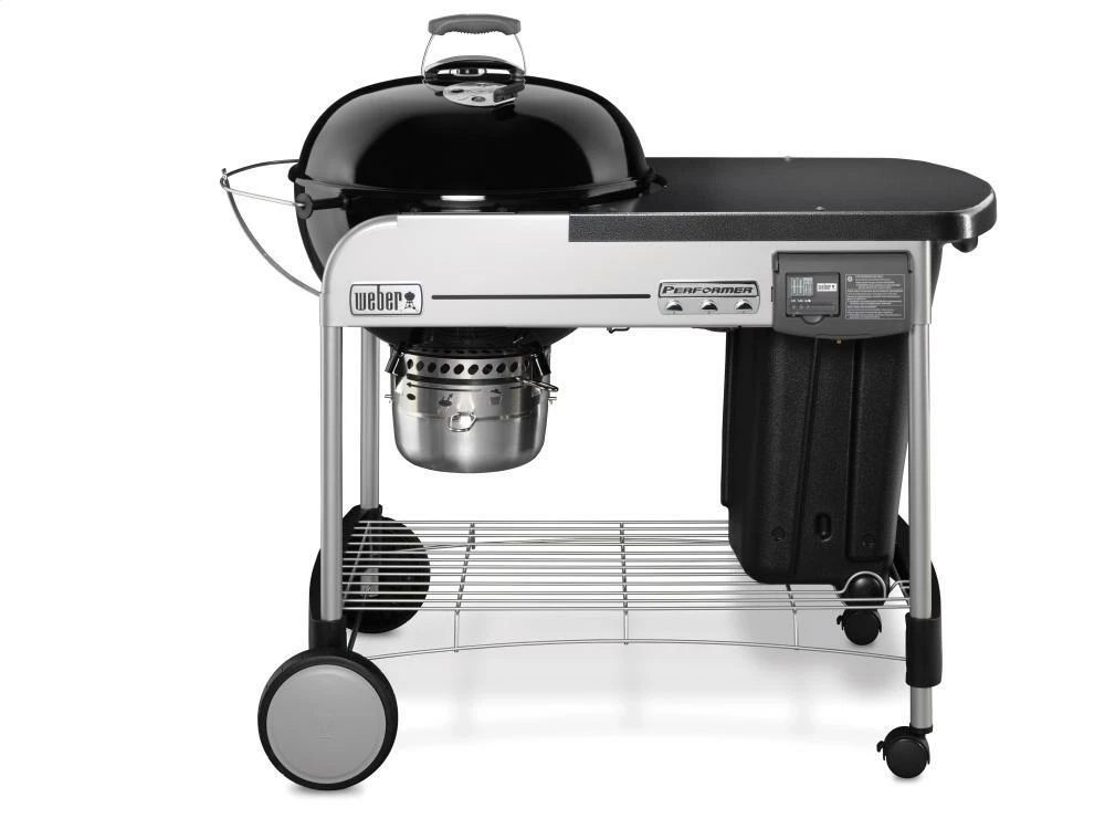 Weber Performer Deluxe Charcoal Grill - 22" Black - Image 2