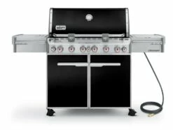 Weber SUMMIT® E-670™ NATURAL GAS GRILL - BLACK