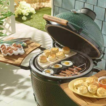 Big Green Egg Large Half-Moon ConvEGGtor (also Works With The Large EGGspander) - Image 3