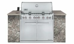 Weber SUMMIT® S-660™ LP GAS GRILL - STAINLESS STEEL