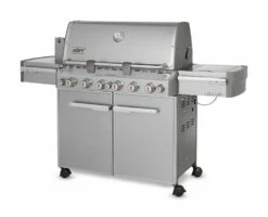 Weber SUMMIT® S-670™ NATURAL GAS GRILL - STAINLESS STEEL