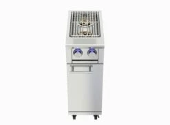 Xo Appliance Cart With Side Burner (add To Grill Cart/ships LP With NG Conversion Kit)