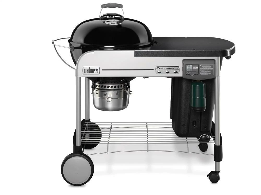 Weber Performer Deluxe Charcoal Grill - 22" Black - Image 3