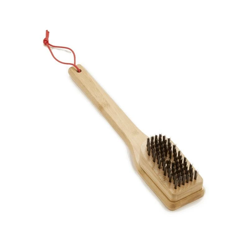 Weber Grill Brush - 12" Bamboo - Image 5